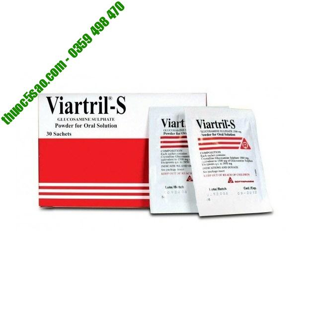 Viartril-S hỗ trợ điều trị các bệnh về xương khớp