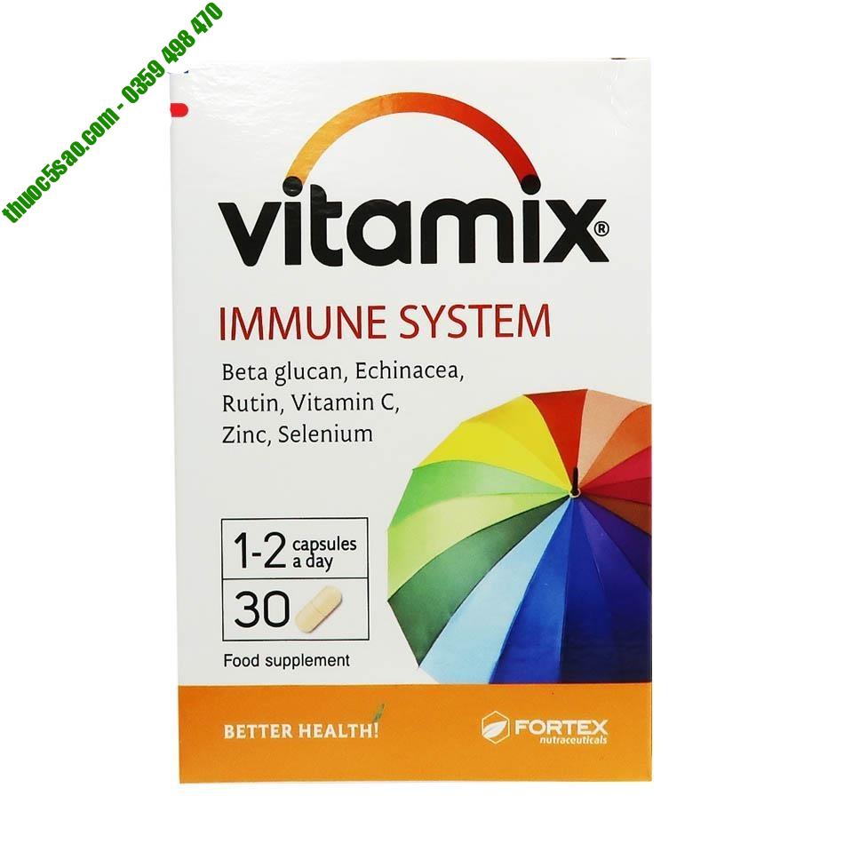 Vitamix immune system tăng sức đề kháng hộp 30 viên