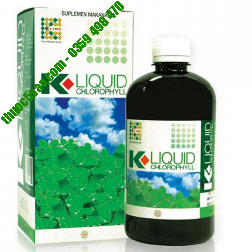 K-Liquid Chlorophyll giúp thanh lọc, giải độc cơ thể