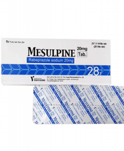 Mesulpine 20mg điều trị viêm loét dạ dày tá tràng