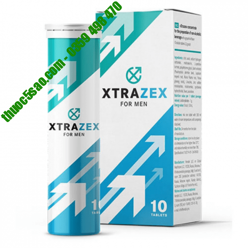 Viên sủi Xtrazex tăng cường sinh lý nam giới