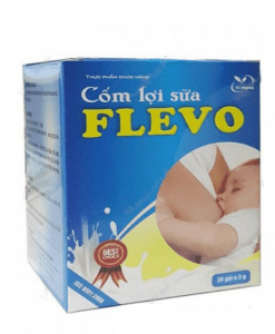 Cốm lợi sữa FLEVO giúp tăng tiết sữa, chất lượng sữa