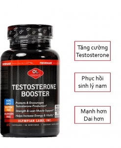 Testosterone Booste tăng sinh lý nam hộp 60 viên