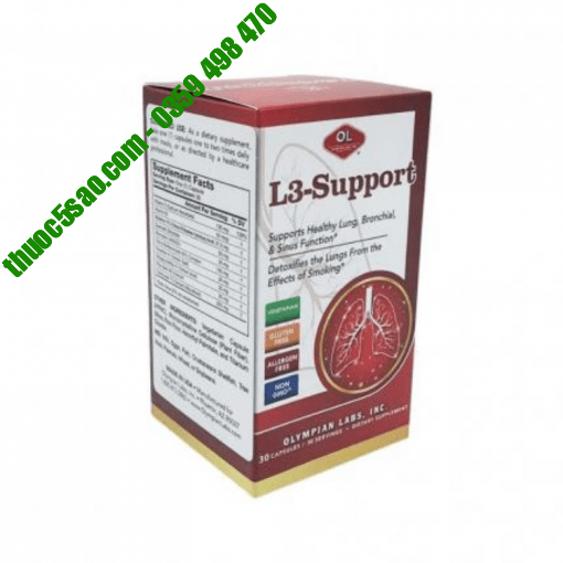 L3-support tăng cường và phục hồi chức năng xoang, phổi, phế quản.