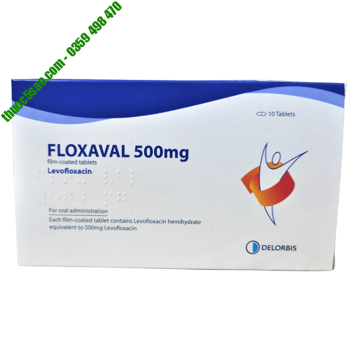 Folxaval 500mg kháng sinh điều trị nhiễm khuẩn