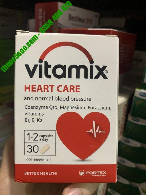 Vitamix Heart Care hỗ trợ tim mạch hộp 30 viên