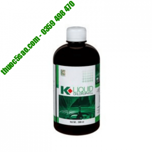 K-Liquid Chlorophyll giúp thanh lọc, giải độc cơ thể