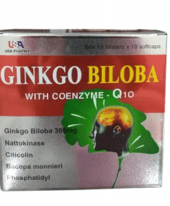 Ginkgo Biloba Coenzyme Q10 viên uống hoạt huyết dưỡng não