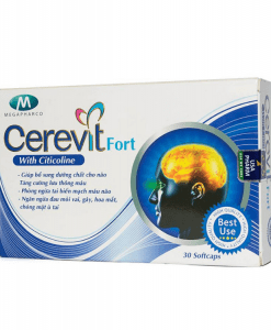 Cerevit Fort bổ não, tăng cường lưu thông máu