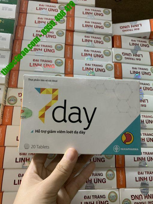 Dạ dày 7 day hỗ trợ niêm mạc dạ dày hộp 20 viên