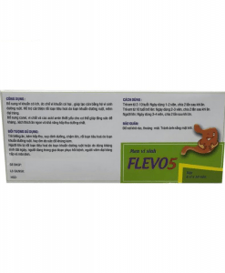 Men vi sinh Flevo5 hỗ trợ tăng cường miễn dịch