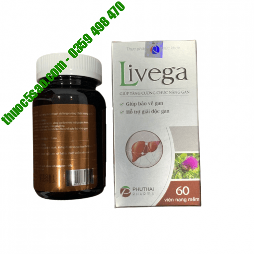 Livega - Hỗ trợ tăng cường chức năng gan