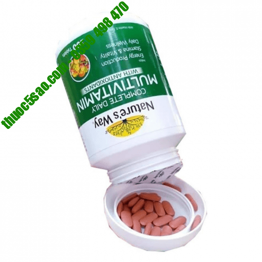 Nature’s Way Complete Daily Multivitamin bổ sung vitamin và khoáng chất