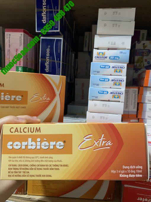 Calcium Corbiere Extra bổ sung canxi hộp 3 vỉ