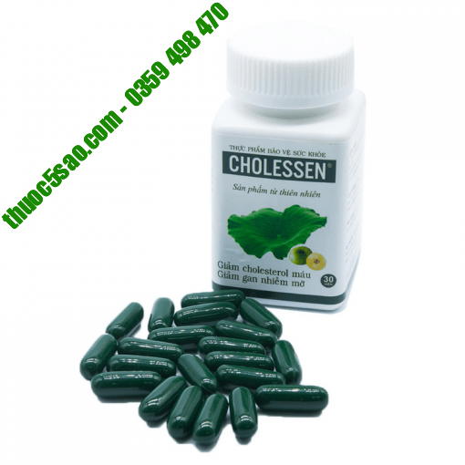 Cholessen hỗ trợ giảm mỡ máu, gan nhiễm mỡ