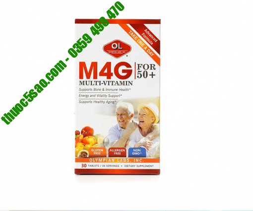 M4G Multi bố sung vitamin và khoáng chất hộp 30 viên