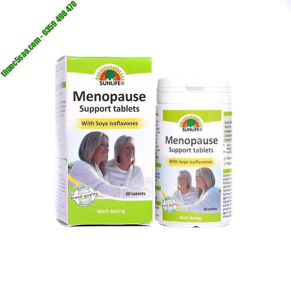 Menopause Support Tablets viên uống tăng cường nội tiết tố nữ