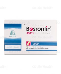 Bosrontin 300mg hỗ trợ điều trị động kinh hộp 100 viên