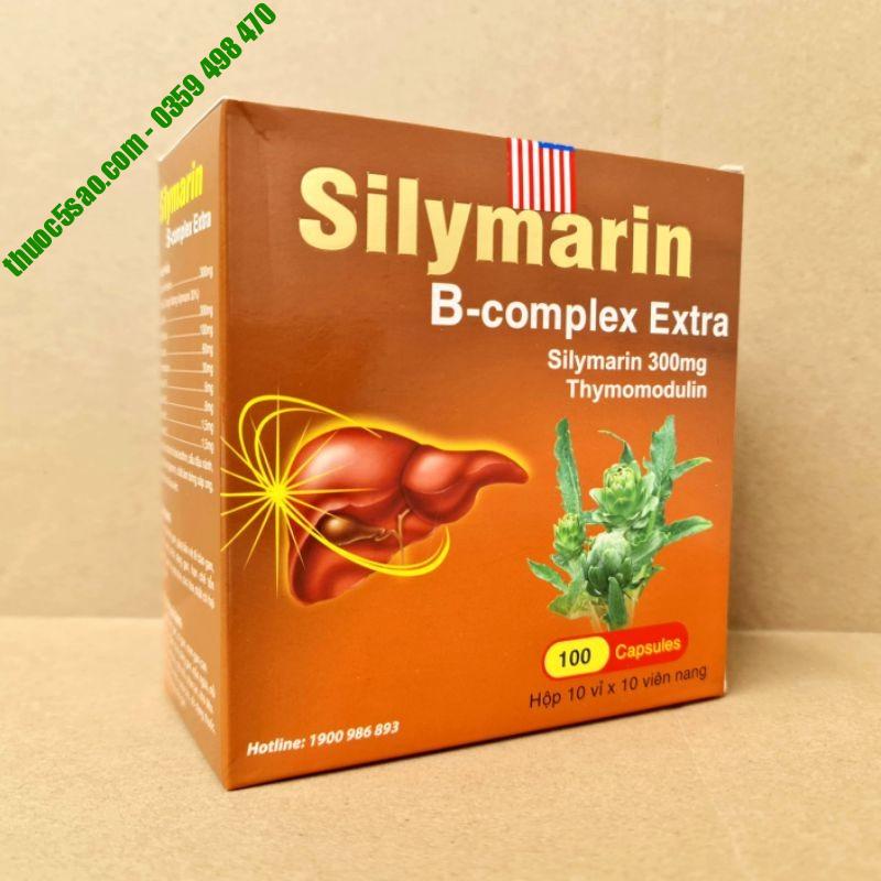 Silymarin b-complex viên uống giải độc gan, tăng cường chức năng gan