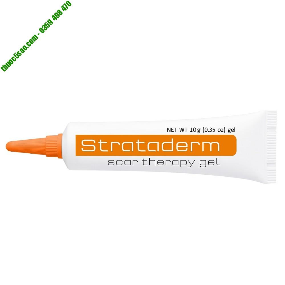 Strataderm gel hỗ trợ trị sẹo lồi, làm liền da