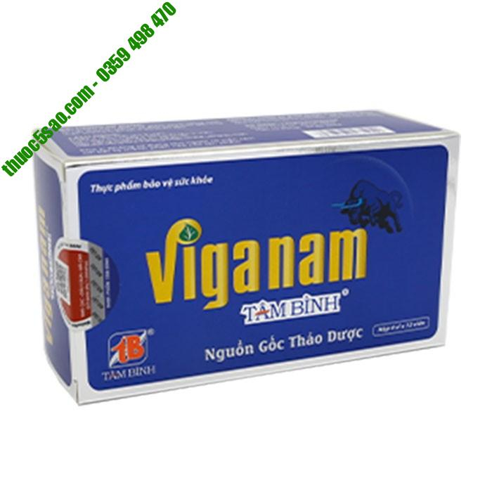 Viganam Tâm Bình là sản phẩm giúp bổ thận, tráng dương, tăng cường sức khoẻ sinh lý nam