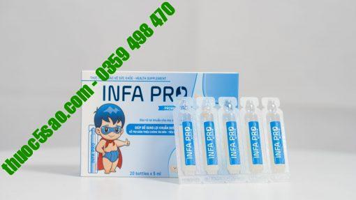 Infa Pro hỗ trợ cải thiện hệ tiêu hóa hộp 20 ống