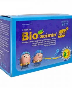 Bio-acimin Gold+ hỗ trợ tiêu hóa cho bé hộp 30 gói