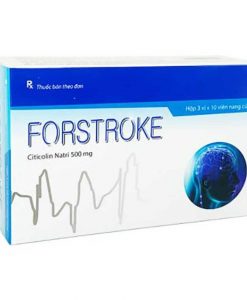 Forstroke 500mg hỗ trợ điều trị rối loạn mạch máu não hộp 30 viên