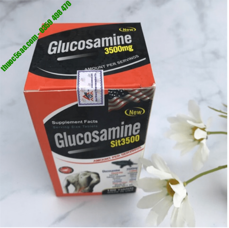 Glucosamine Sit hỗ trợ viêm xương khớp hộp 100 viên