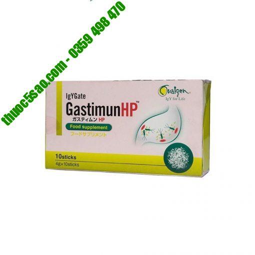 GastimunHP hỗ trợ viêm loét dạ dày hộp 10 gói