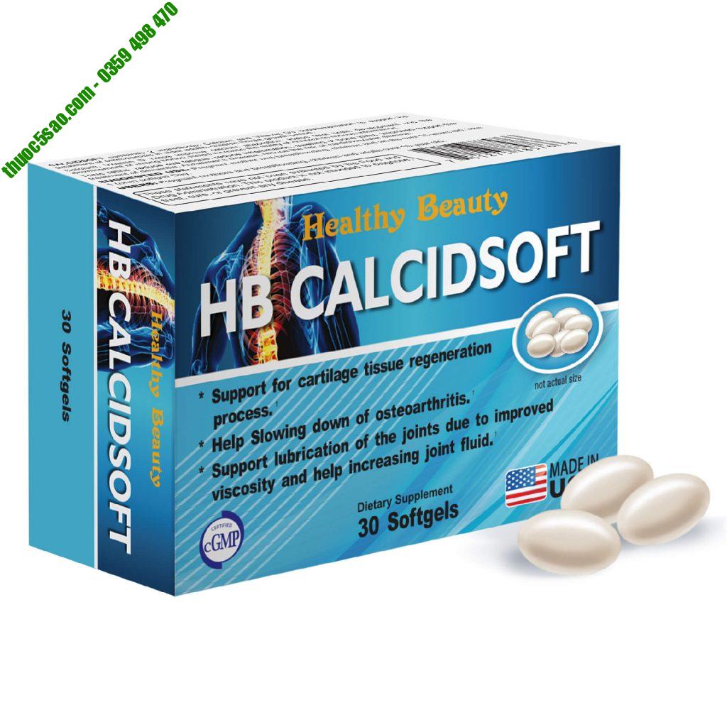 HB Calcidsoft Healthy Beauty bổ sung vitamin 30 viên