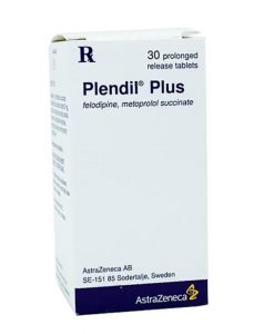 Plendil Plus hỗ trợ điều trị tăng huyết áp hộp 30 viên