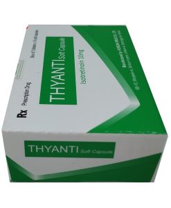 Thyanti 10mg hỗ trợ điều trị và ngừa mụn trứng cá hộp 30 viên