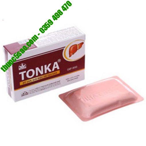 Tonka hỗ trợ bảo vệ và điều trị viêm gan hộp 20 viên