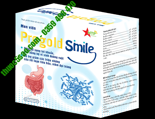  Progold Smile cải thiện đường ruột hộp 100 viên