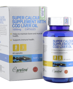 Super Calcium Supplement With Cod Liver Oil Careline