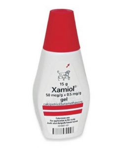 Xamiol gel 15g hỗ trợ điều trị bệnh vảy nến tuýp 15g
