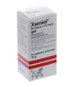 Xamiol gel 15g hỗ trợ điều trị bệnh vảy nến tuýp 15g