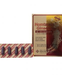 [GIÁ GỐC] Homtamin Ginseng bổ sung và bảo vệ sức khỏe hộp 60 viên[GIÁ GỐC] Homtamin Ginseng bổ sung và bảo vệ sức khỏe hộp 60 viên