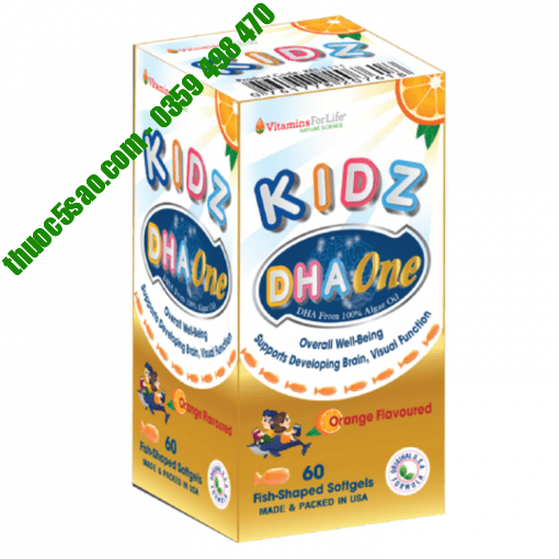 KIDZ DHA ONE bổ sung DHA và vitamin cho trẻ nhỏ
