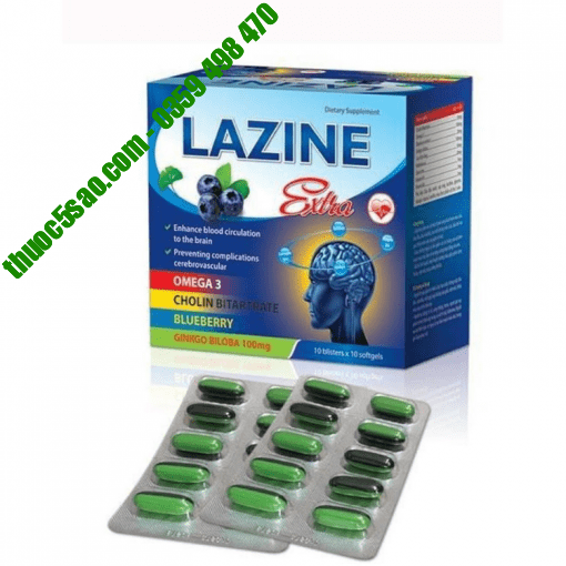 Lazine Extra hoạt huyết dưỡng não