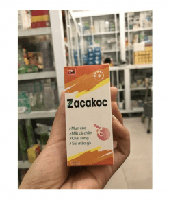 [GIÁ GỐC] Zacakoc hỗ trợ điều trị mụn cóc, mụn cơm lọ 20ml