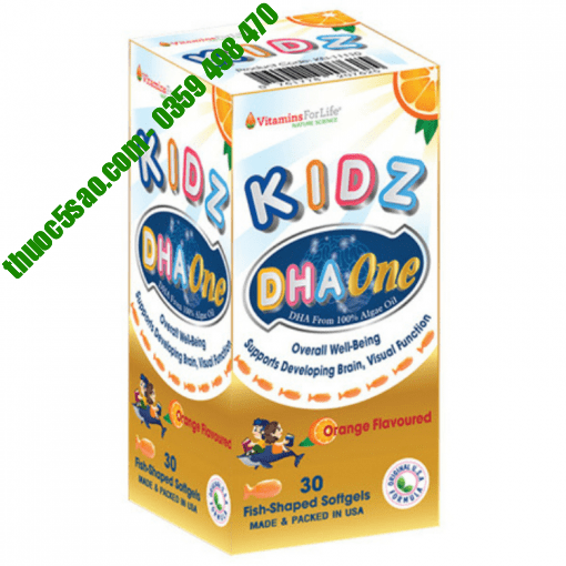 KIDZ DHA ONE bổ sung DHA và vitamin cho trẻ nhỏ