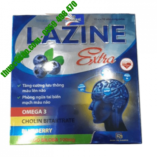 Lazine Extra hoạt huyết dưỡng não