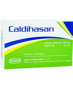 Caldihasan hỗ trợ điều trị loãng xương