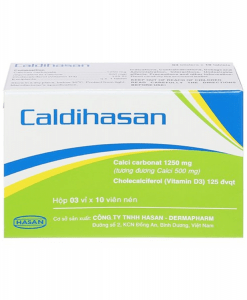 Caldihasan hỗ trợ điều trị loãng xương