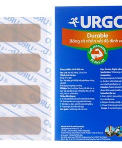 [GIÁ GỐC] Urgo Durable giúp cầm máu vết thương nhỏ hộp 102 miếng