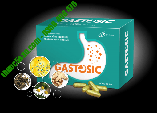 [GIÁ GỐC] Gastosic hỗ trợ và bảo vệ hệ tiêu hóa hộp 30 viên