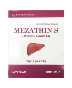 [GIÁ GỐC] Mezathin S hỗ trợ giải độc amoniac ở máu hộp 10 gói