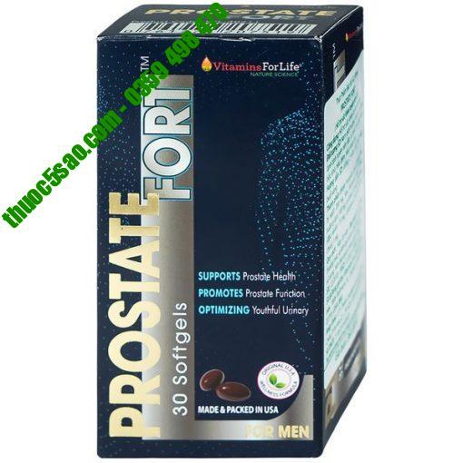 [GIÁ GỐC] PROSTATE FORT giúp khỏe tuyến tiền liệt Hộp 30 viên